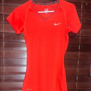Nike Women's Red Dri-FIT Top